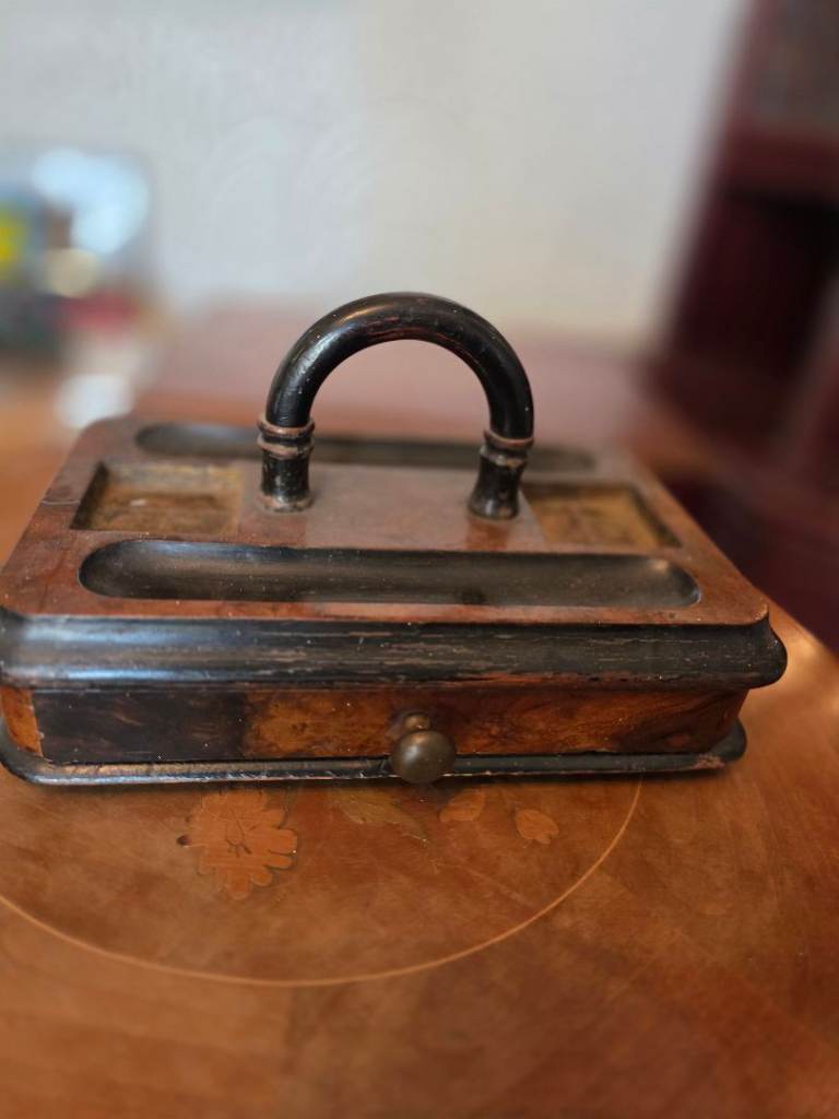 Large Victorian ink well 