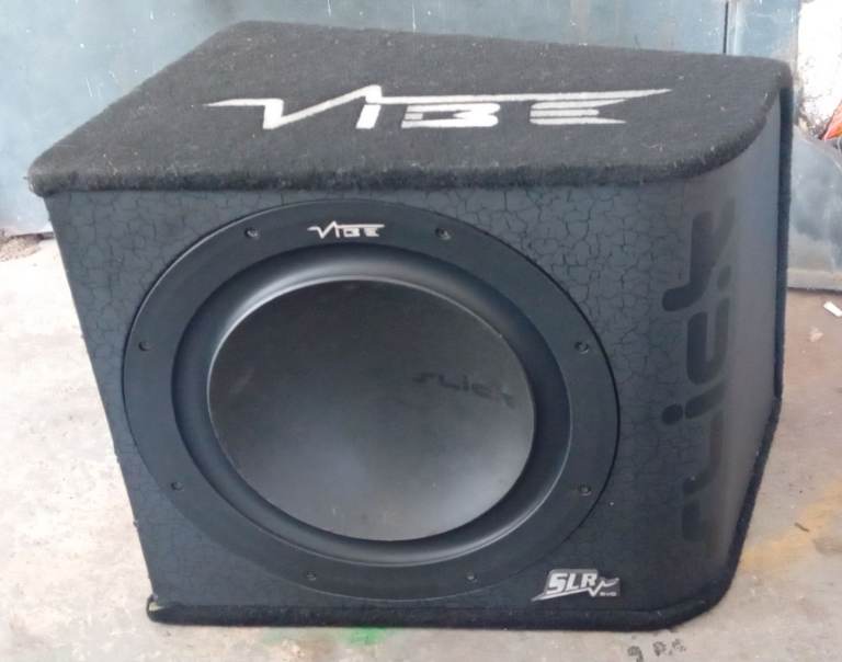 Vibe SLR 12in 1200w subwoofer