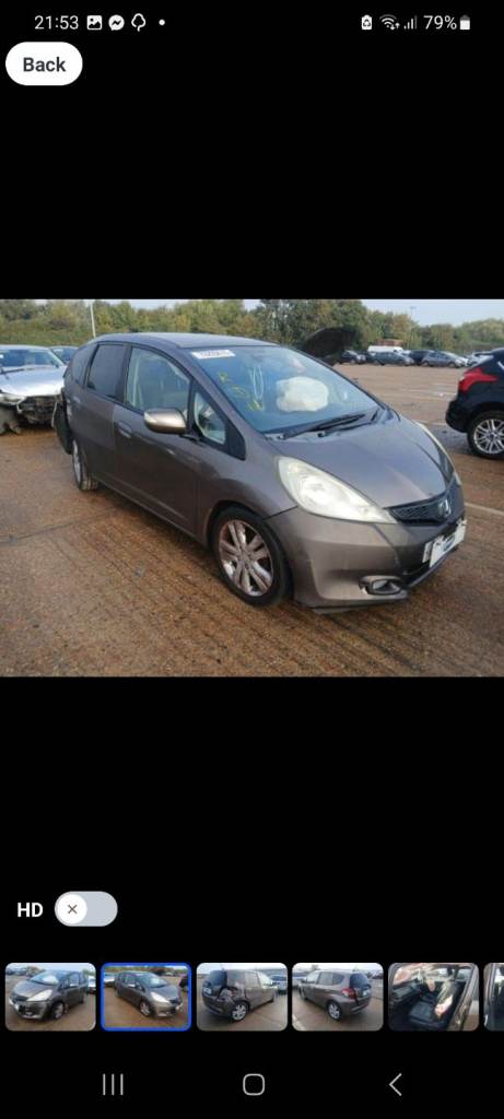 Honda jazz 2013 breaking 