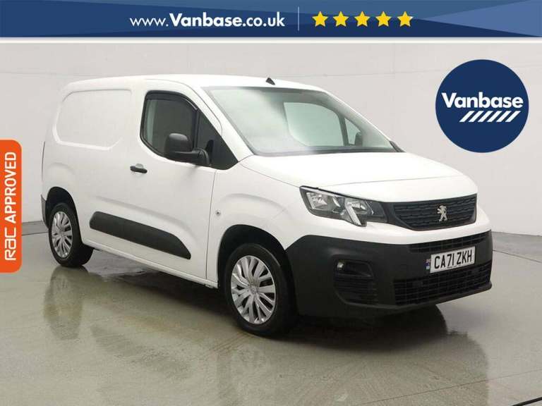 2021 Peugeot Partner 1.5 BlueHDi 1000 Professional Premium Standard Panel Van 5dr Diesel Manual  ...