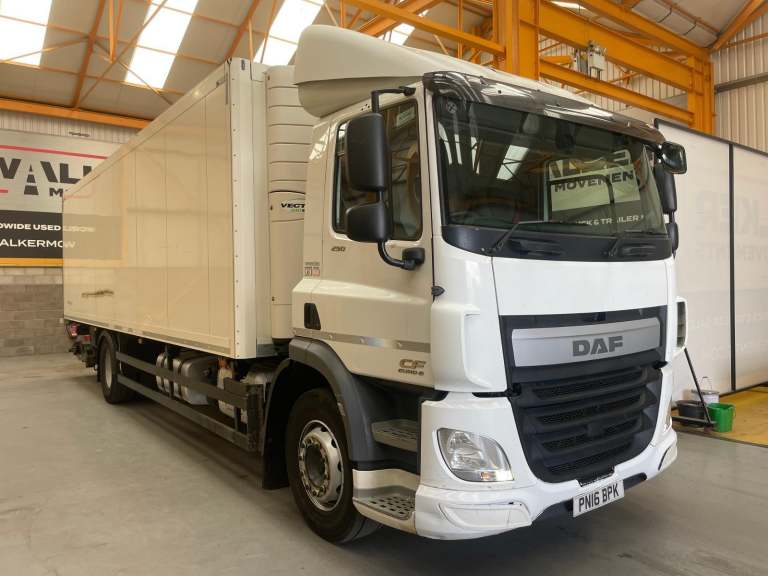 DAF CF250 *EURO 6*, 4X2 18 TONNE FRIDGE/FREEZER – 2016 – PN16 BPK