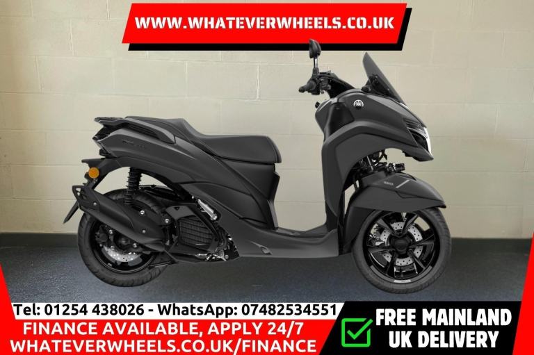 Yamaha Tricity 125cc 3 Wheeled Scooter