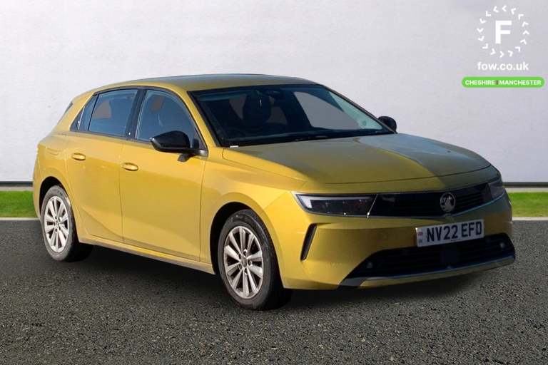 2022 Vauxhall Astra 1.2 Turbo Design 5dr Hatchback PETROL Manual