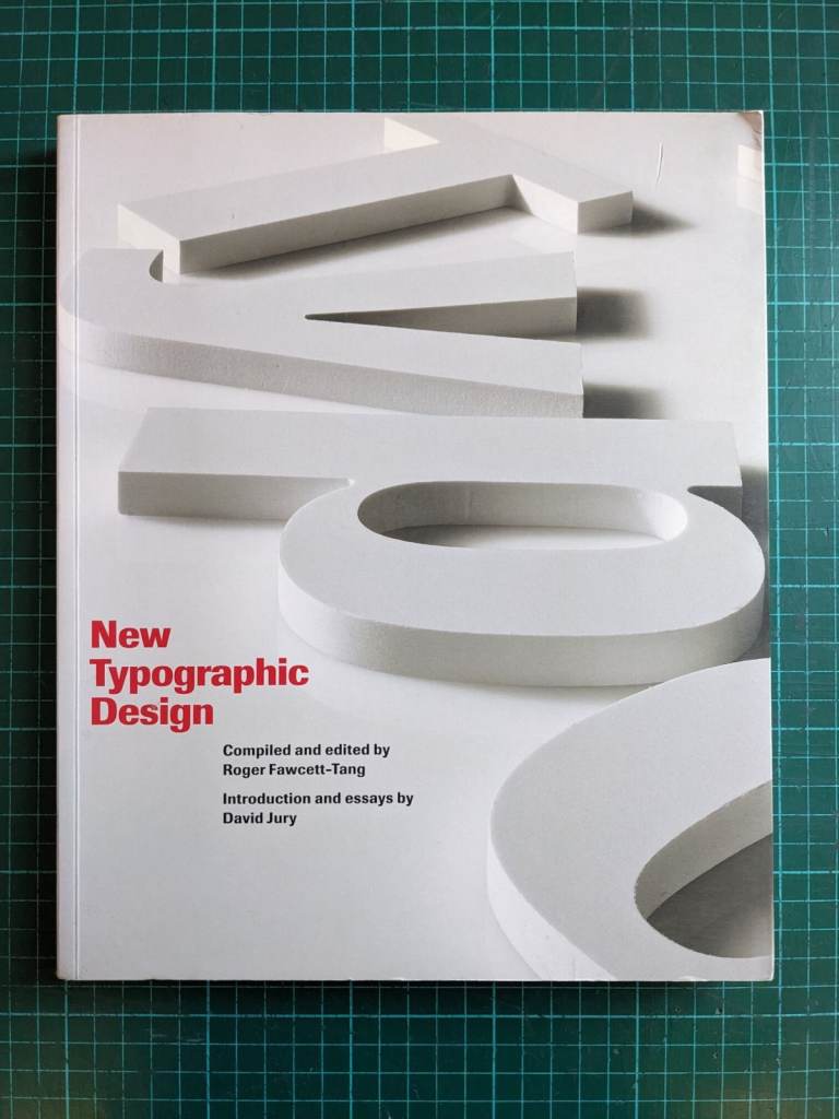 New Typographic Design by Roger Fawcett-Tang, softcover