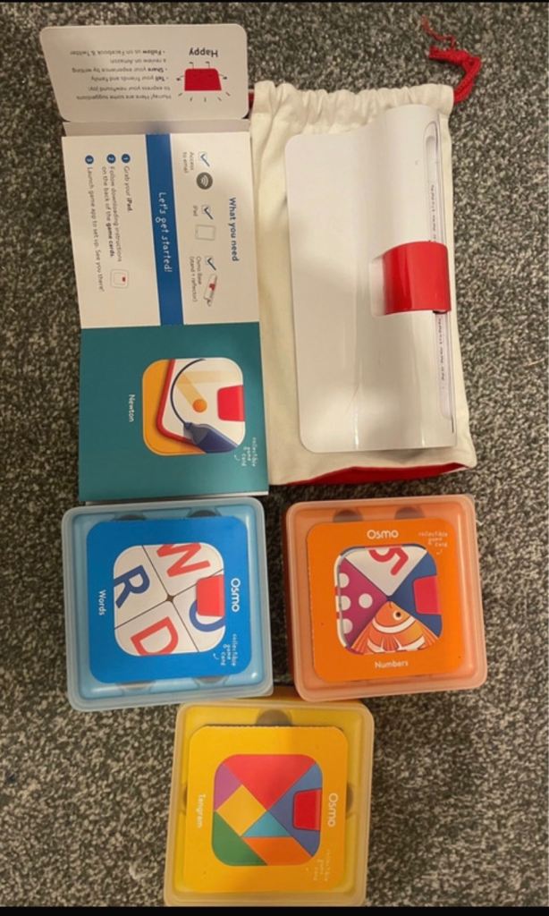 Osmo starter kit and games bundle 