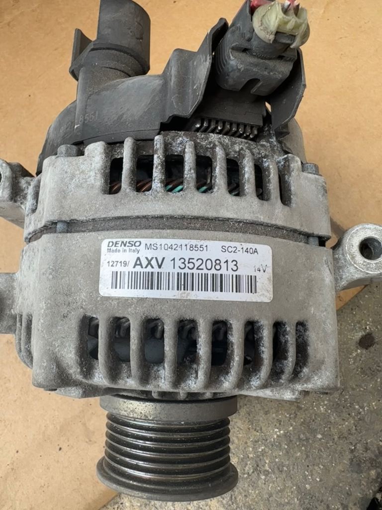 Vauxhall Astra K 1.6 CDTI Alternator DENSO 140A Genuine GM 13520813