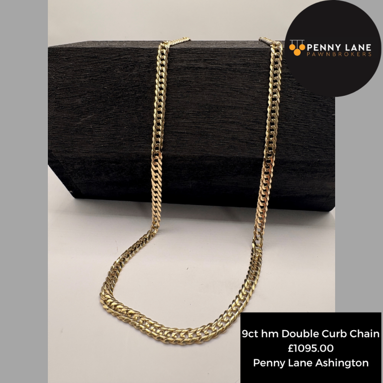 9ct Double Curb Chain ( Ashington )