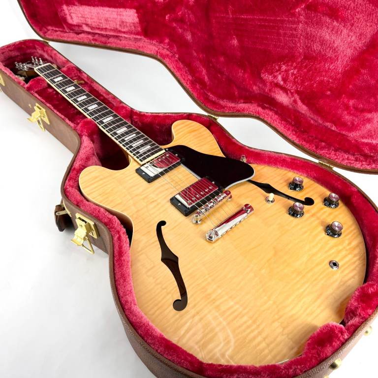 2023 Gibson ES-335 Figured – Vintage Natural - Trades