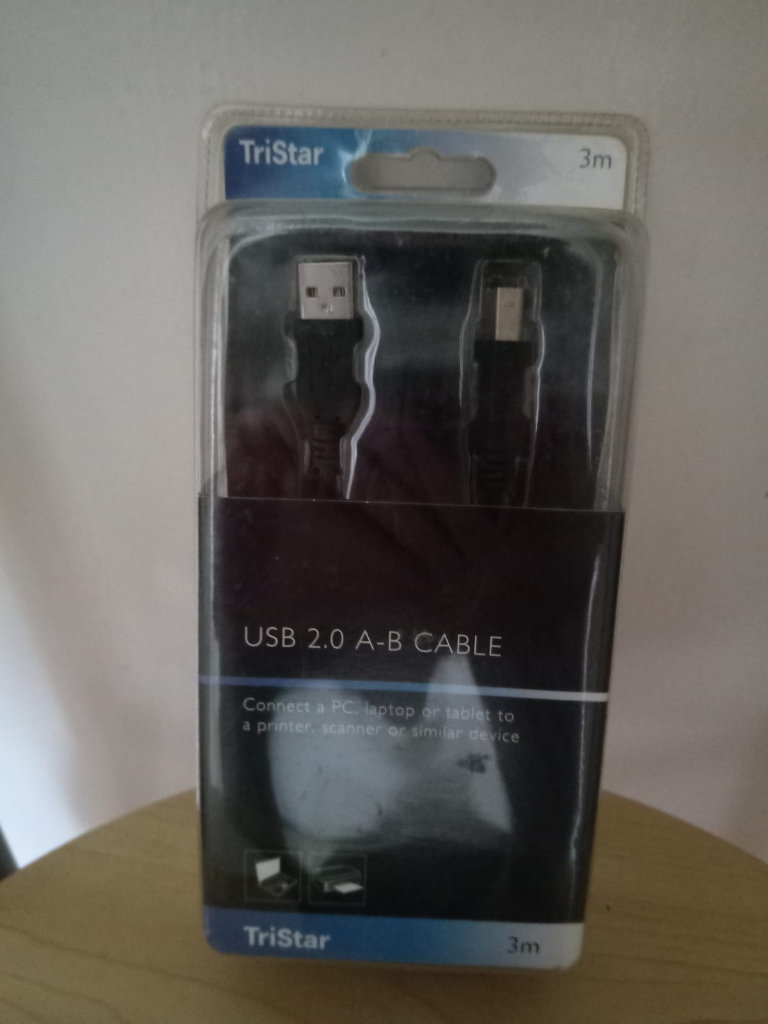 TriStar 3m USB 2.0 A-B Cable Brand new