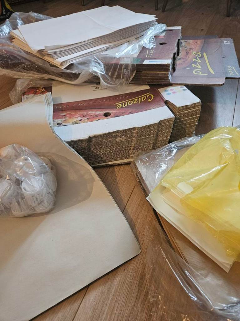 Leftover takeaway stock from the shop, available after closing