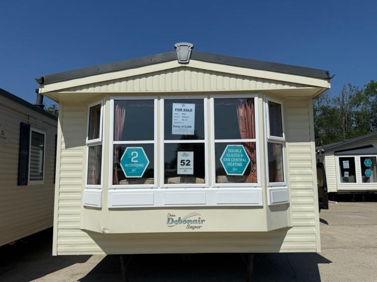 2 Bed Static Caravan - DG, CH, New Carpet, Open Plan Lounge - Offsite / Own Land