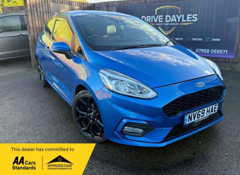 2020 Ford Fiesta 1.0 Fiesta ST-Line X Turbo 3dr Hatchback Petrol Manual