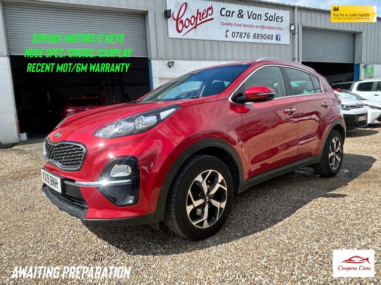 2019 Kia Sportage 1.6 GDi ISG 2 5dr ESTATE Petrol Manual