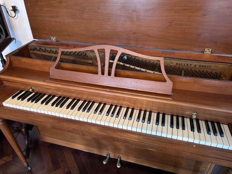 Free piano, good sound, recently tuned