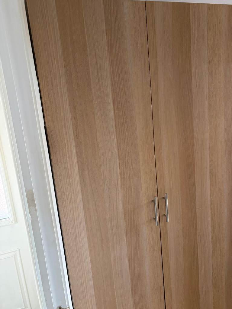 Wooden Ikea Wardrobe 