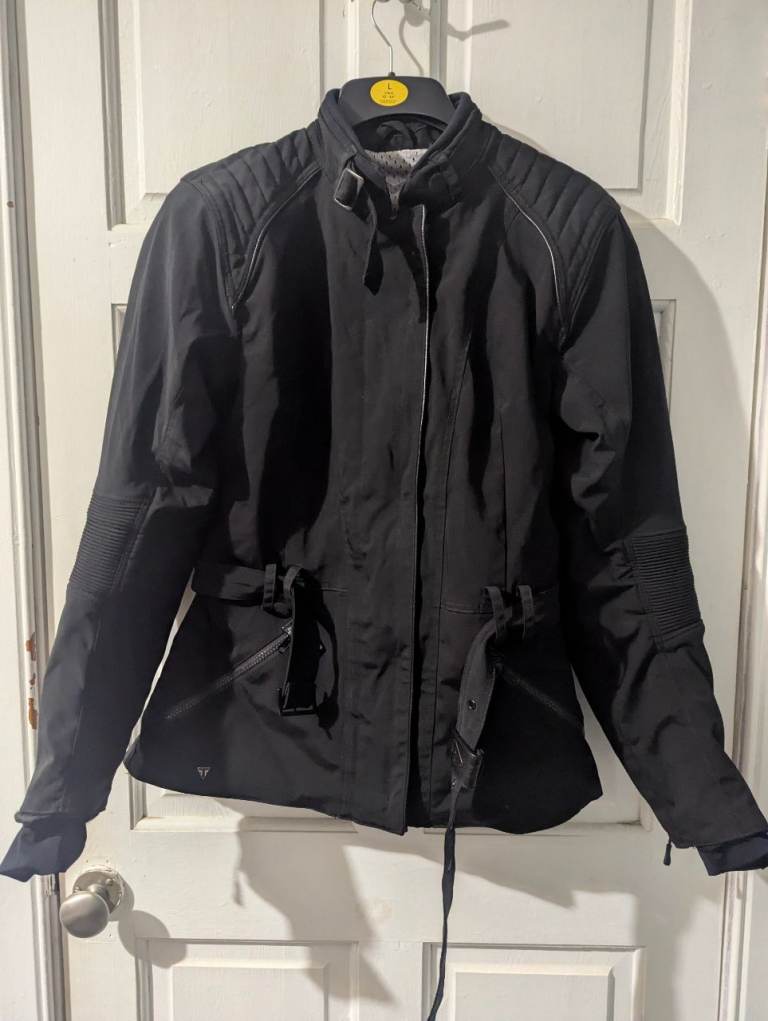 Triumph ladies motorcycle jacket and trousers 