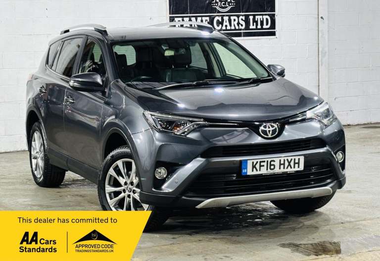2016 Toyota RAV4 2.0 V-Matic Excel CVT 4WD Euro 6 (s/s) 5dr ESTATE Petrol Automatic