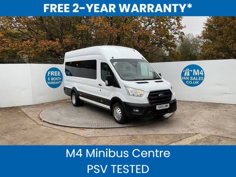 2019 Ford Transit 460 EcoBlue Leader 17 Seat Minibus Minibus Diesel Manual