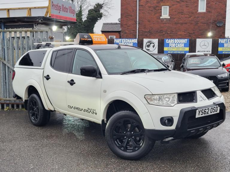 2013 Mitsubishi L200 Double Cab DI-D Barbarian 4WD 176Bhp NO VAT PICK UP Diesel Manual