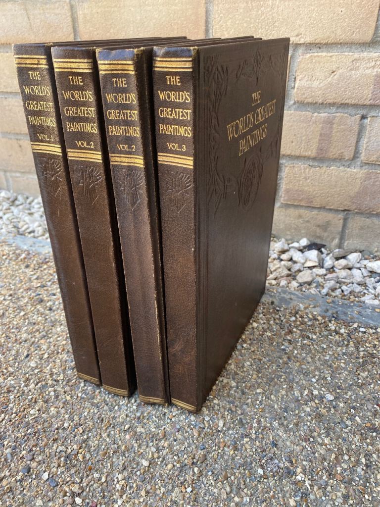 The World's Greatest Paintings Books Vol 1-4