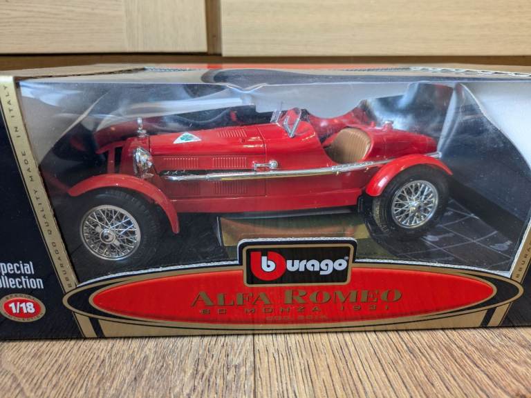 Burago 1/18 Scale model car collection 