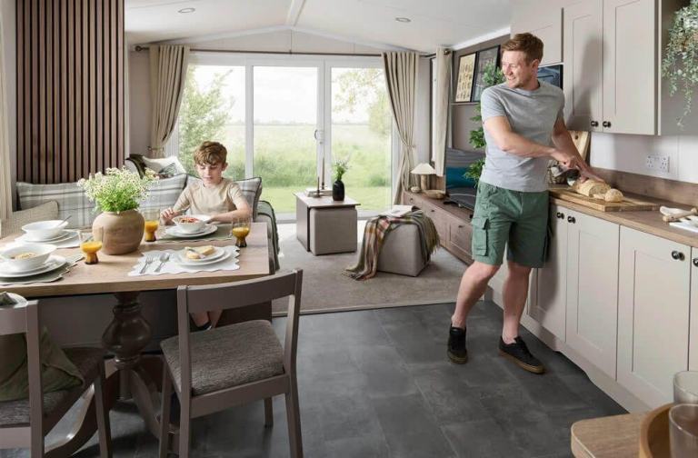 The Swift Morlaix  in Peebles, Scottish Borders  - Lodge / Caravan 