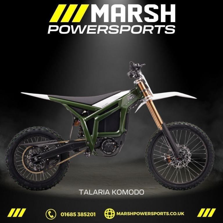 Talaria Komodo Chrome Green - Talaria Main Dealer - BRAND NEW MODEL