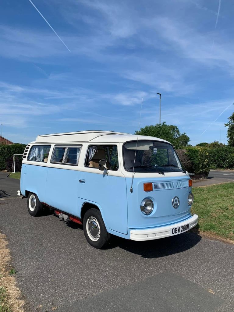 VW 1973 Air-cooled automatic T2 campervan