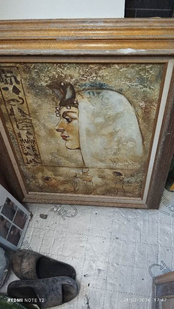 Egyptian oil painting