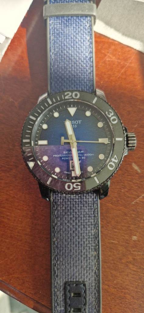 Genuine Tissot Seastar professional Divers Watch