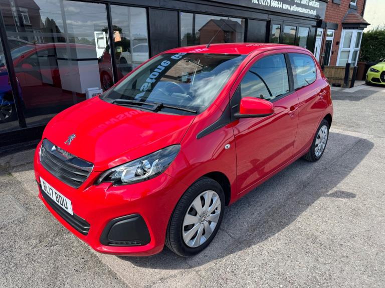 2017 Peugeot 108 1.0 Active 5dr HATCHBACK Petrol Manual