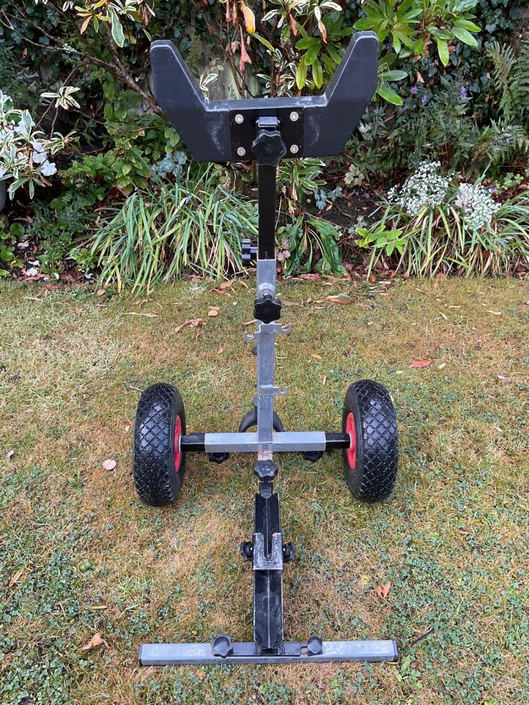 Outboard engine trolley/transporter