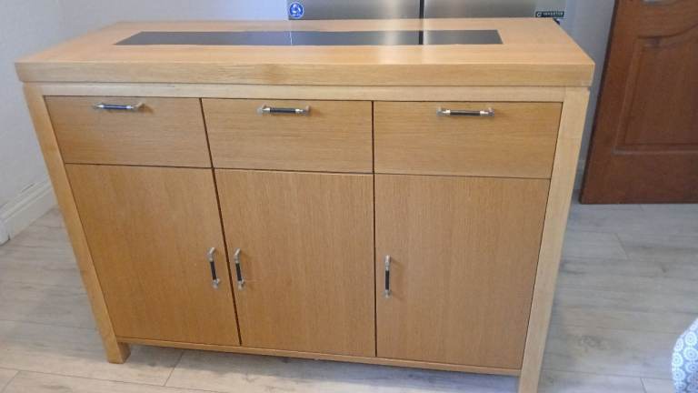 Wooden sideboard