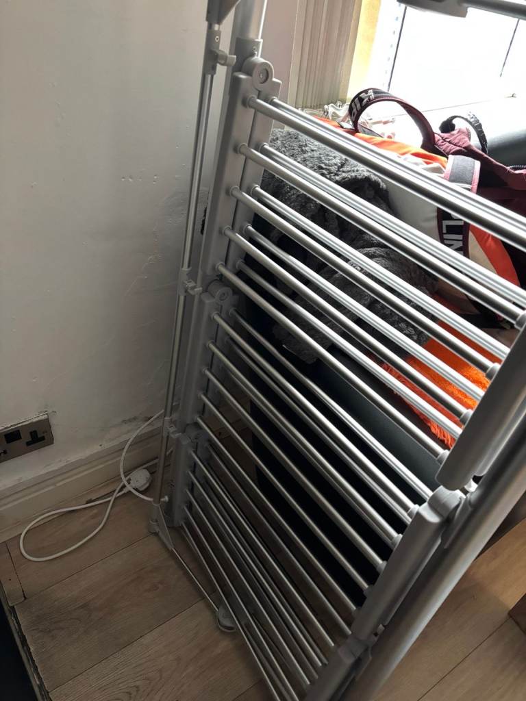 Electric Heated Clothes Drying Rack 3 Tier Foldable Airer