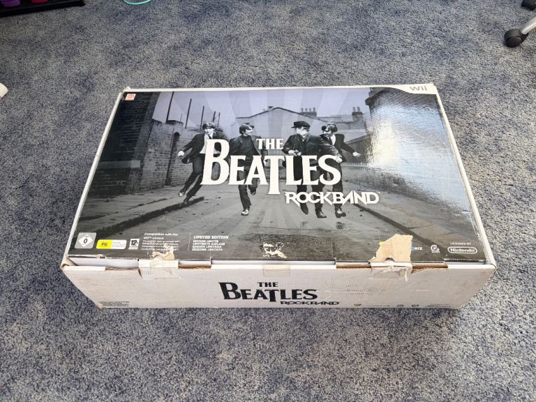 The Beatles Rock Band for Nintendo Wii with Drums