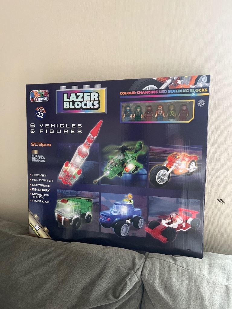 Brand new Lazer Blocks