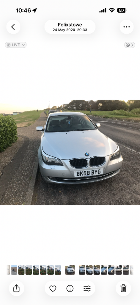 BMW, 5 SERIES, Saloon, 2008, Manual, 1995 (cc), 4 doors