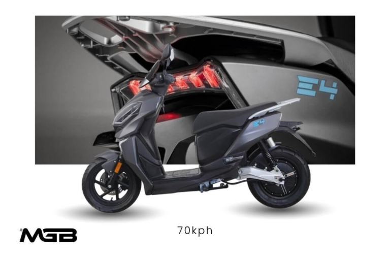 NEW MGB Lifan E4 3kW Electric Scooter A1 Licence Learner Legal 125cc equivale...