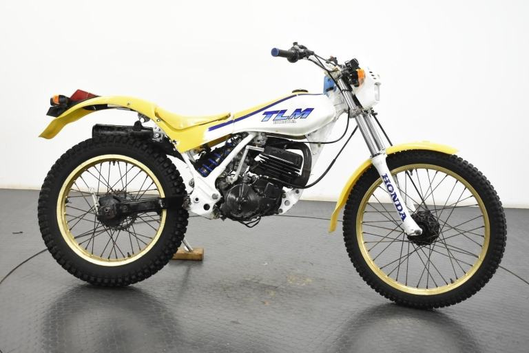 HONDA TLM 200R 1985 2-STROKE TRIALS BIKE JAP IMPORT RESTORATION PROJECT
