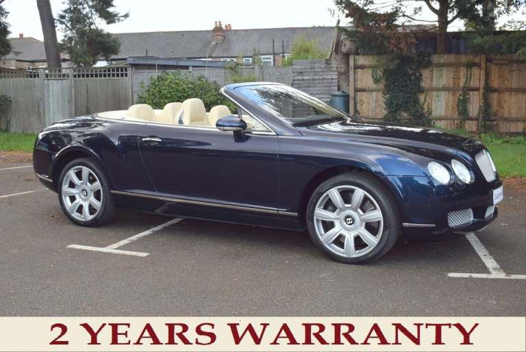 2007 Bentley Continental 6.0 W12 2dr Auto CONVERTIBLE PETROL Automatic
