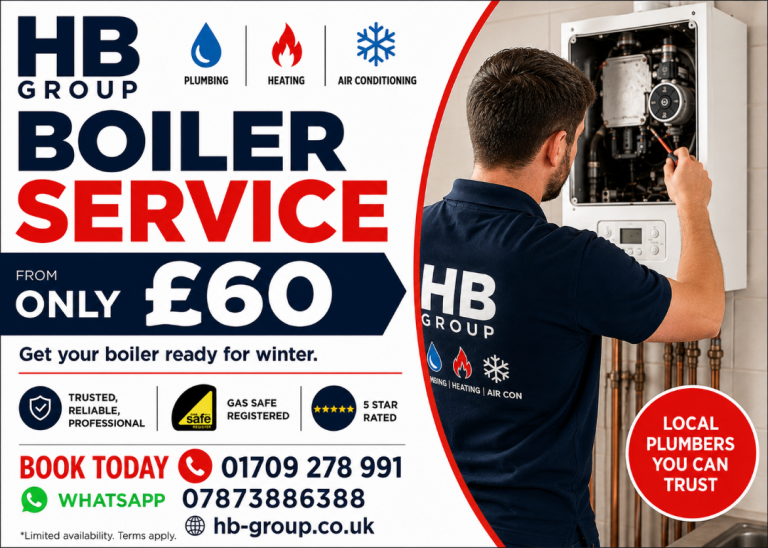 £60 boiler servicing 