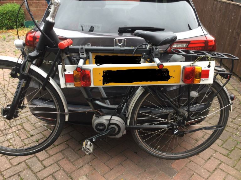 Thule branded Car Cycle Rack plus Accessories