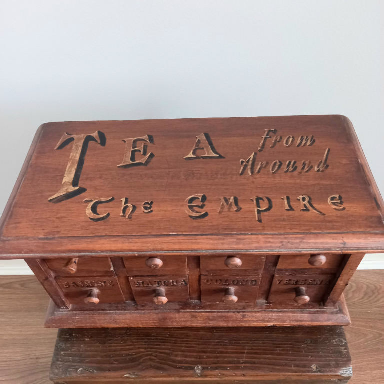 Vintage Drawers / Tea Caddy