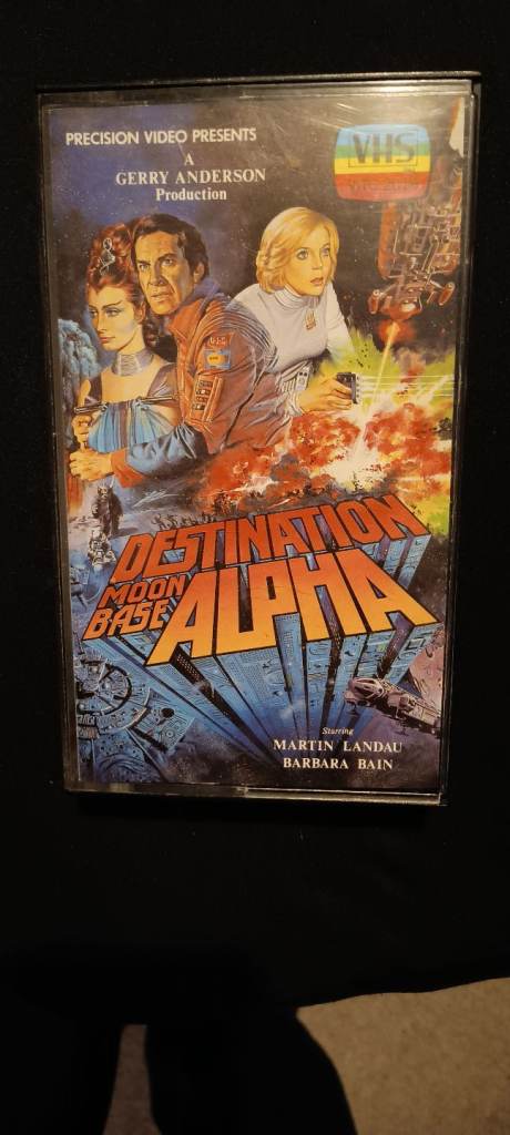 Destination Moon Base Alpha VHS