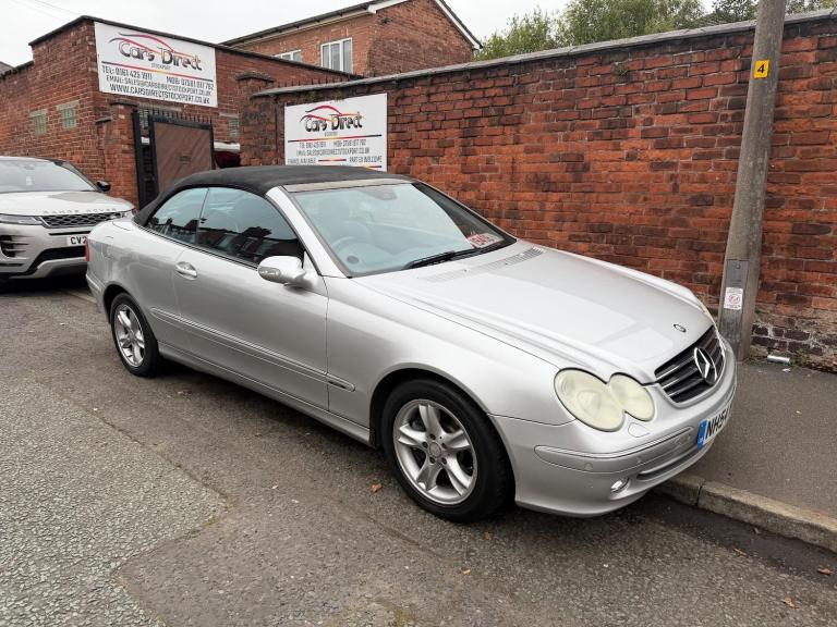 2004 Mercedes-Benz CLK 200K Avantgarde 2dr Tip Auto CONVERTIBLE PETROL Automatic