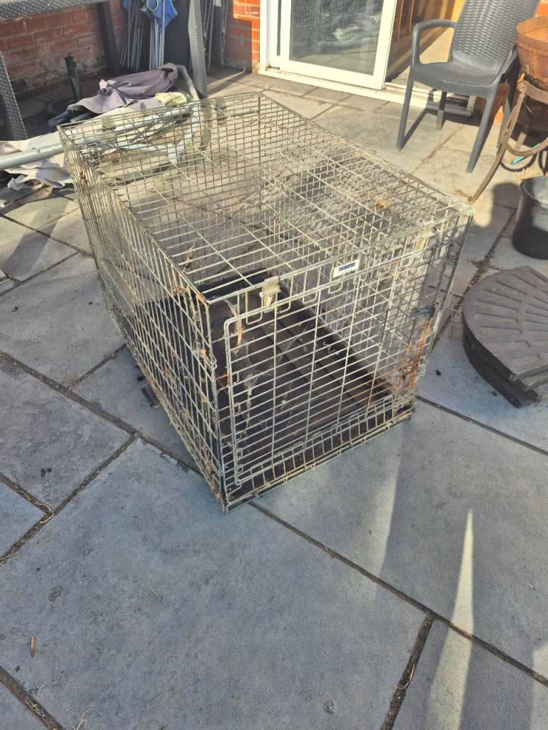 Large dog crate
