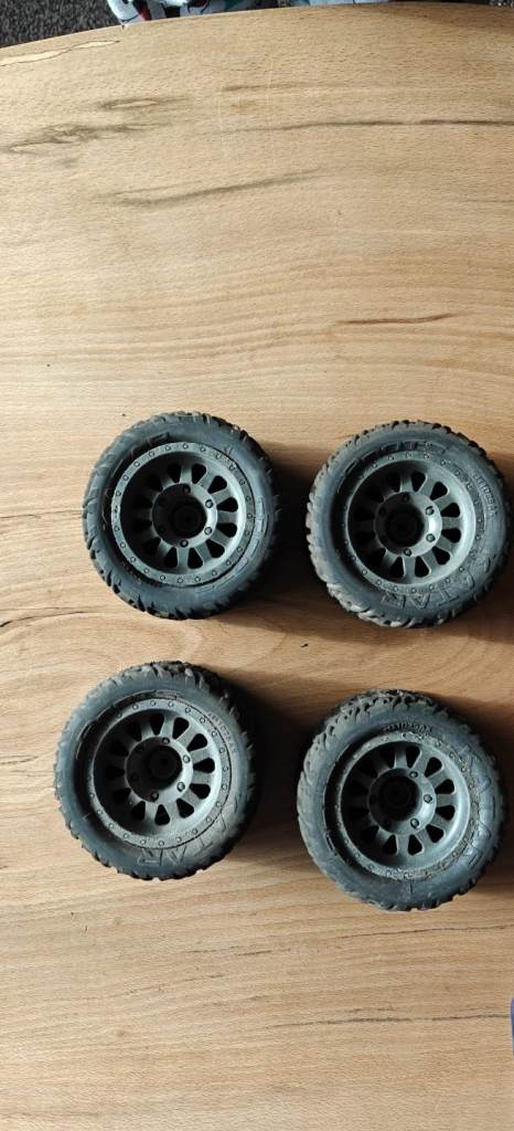 Arrma DBOOTS KATAR Tires on 14mm Hex Wheels from VORTEKS 4x4 BLX db1025AX