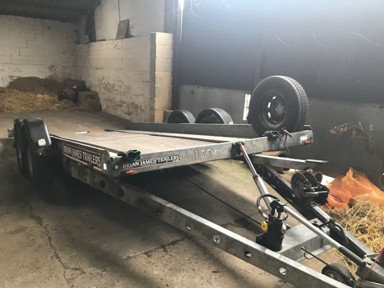 Brian James car transporter trailer