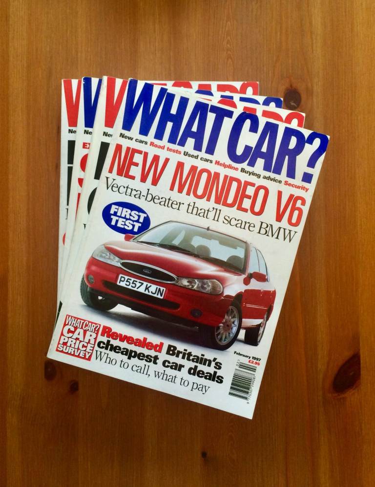 WHAT CAR? MAGAZINE - JAN TO DEC 1997 - BUNDLE OF 12 - 90'S NOSTALGIA - GOOD CONDITION