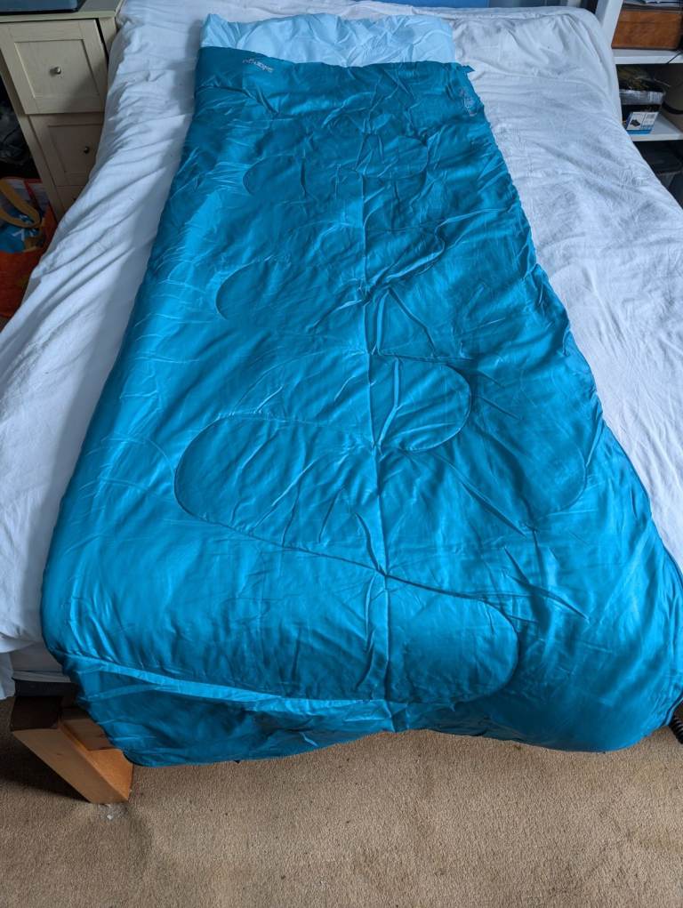 Vango Single Sleeping Bag - Blue, As Good As New